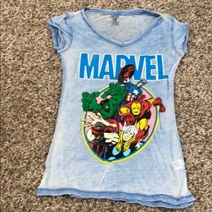 Marvel  superhero’s never worn t shirt !